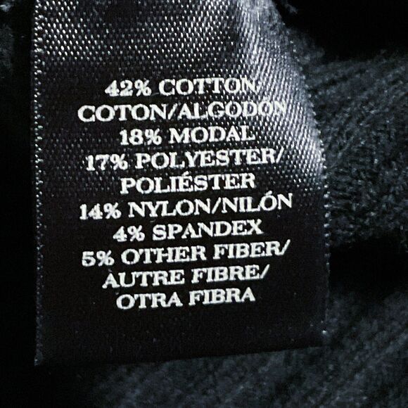 Ann Taylor Womens Dress sz XS Black Ribbed Bodycon Soft Knit Turtleneck Stretch - Picture 5 of 8